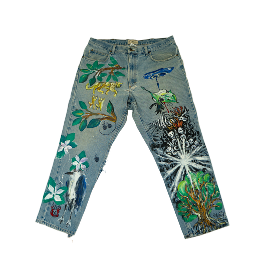 Lotus supply jeans collaboration